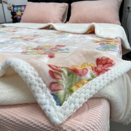 秋冬印花牛奶絨被套單件150&times;200&times;230雙面珊瑚絨被套罩床上用品